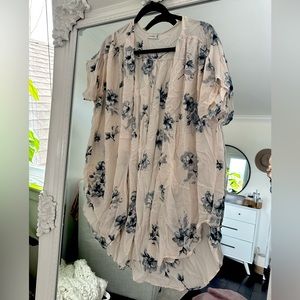 Gentle fawn kimono blouse